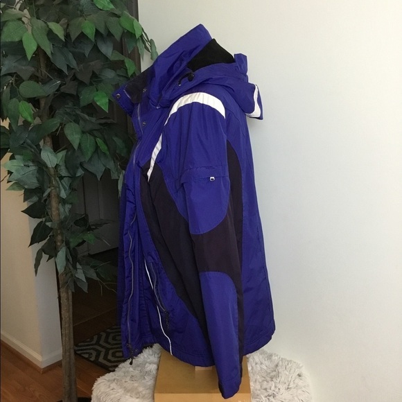 St Johns Bay active winter coat L blue black white - Picture 16 of 16